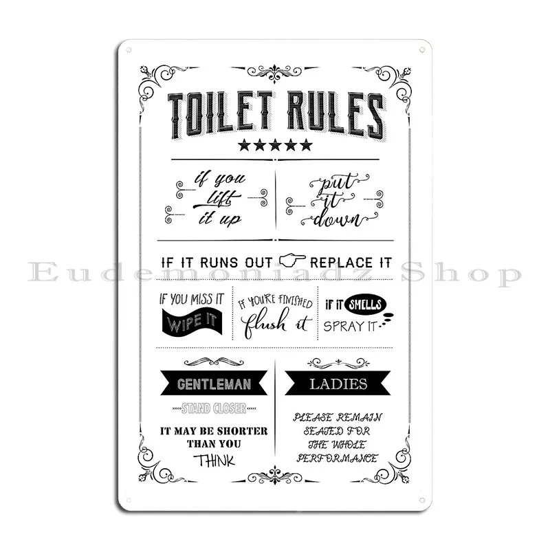 Металлическая табличка плакат Настенная роспись таблички проектирование