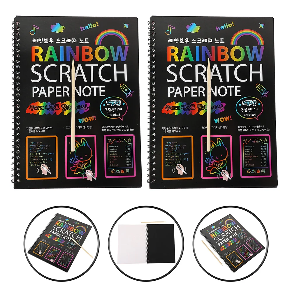 

3 комплекта книжки с царапинами, забавная бумага с царапинами, DIY граффити, детские книжки для рисования