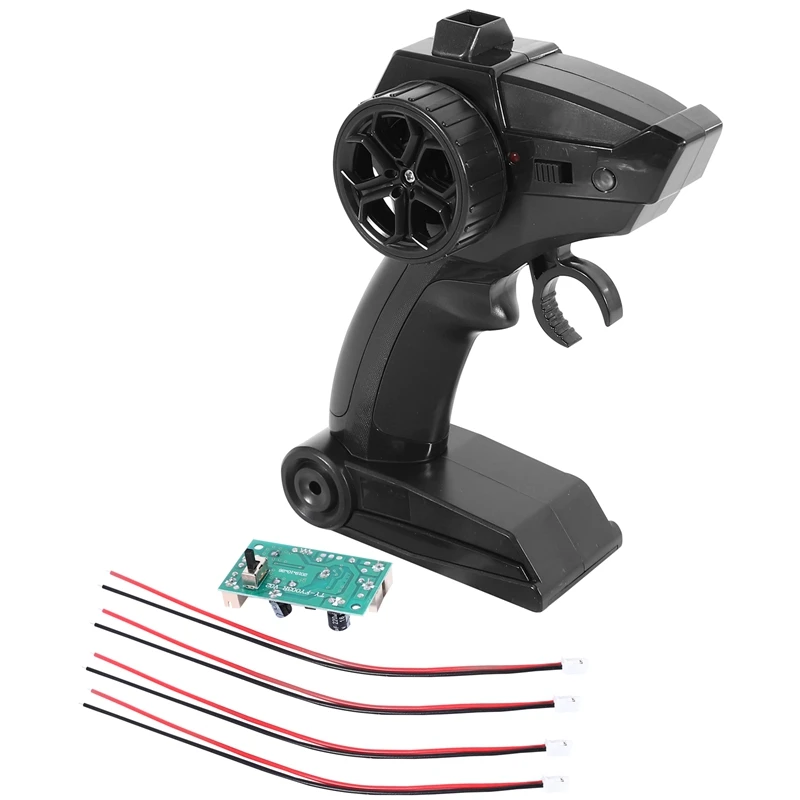 

2.4G 4 Channels Wireless RC Transmitter Receiver Radio Remote Controller Transmitter with Receiver Board For RC Cars Boats