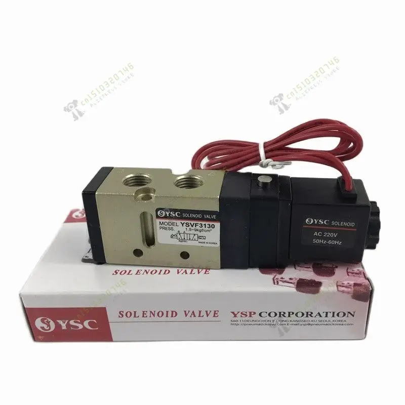 1 шт. электромагнитный клапан YSVF3130 YSC AC 220 В DC 24 2-позиционный 5-позиционный обратный