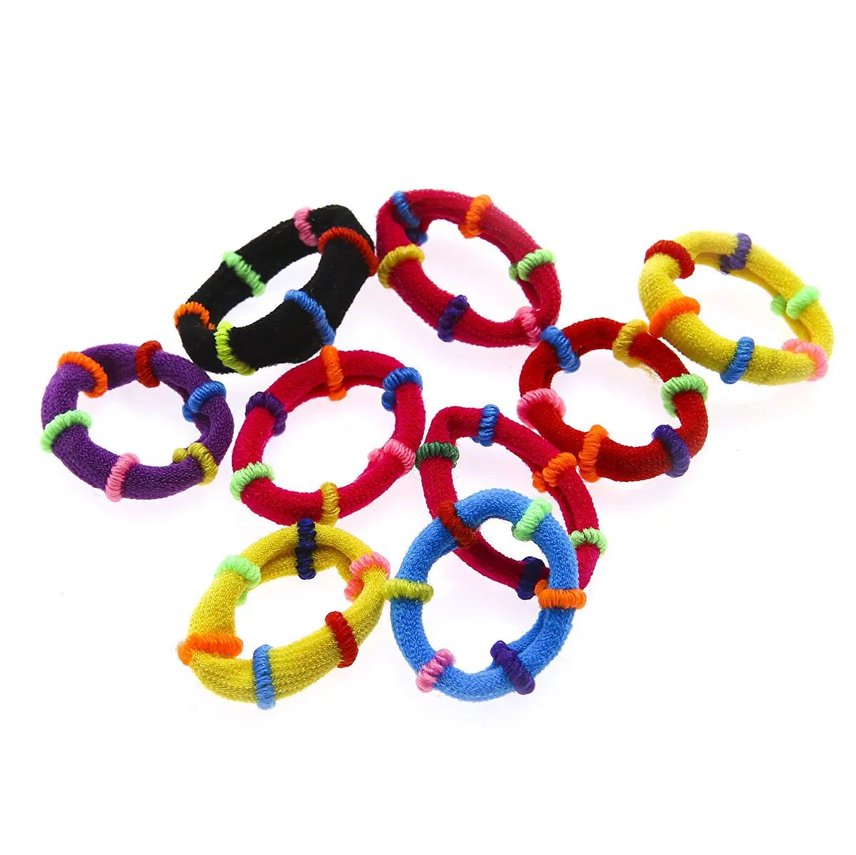 ebebek Crazy Kids Lastik 9'lu Toka