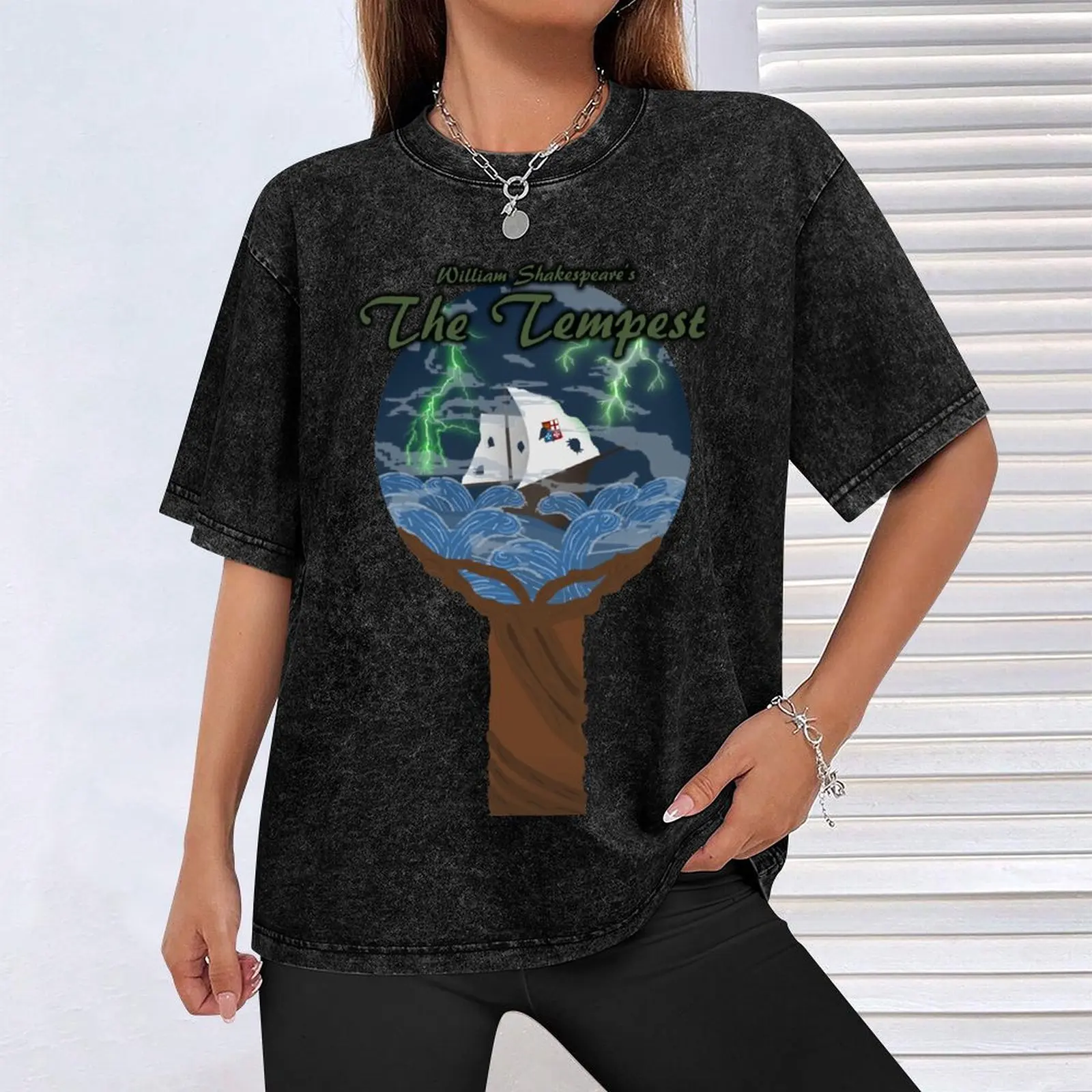 Футболка Вильяма Шекспира The Tempest Графические Рубашки индивидуальная выгодная