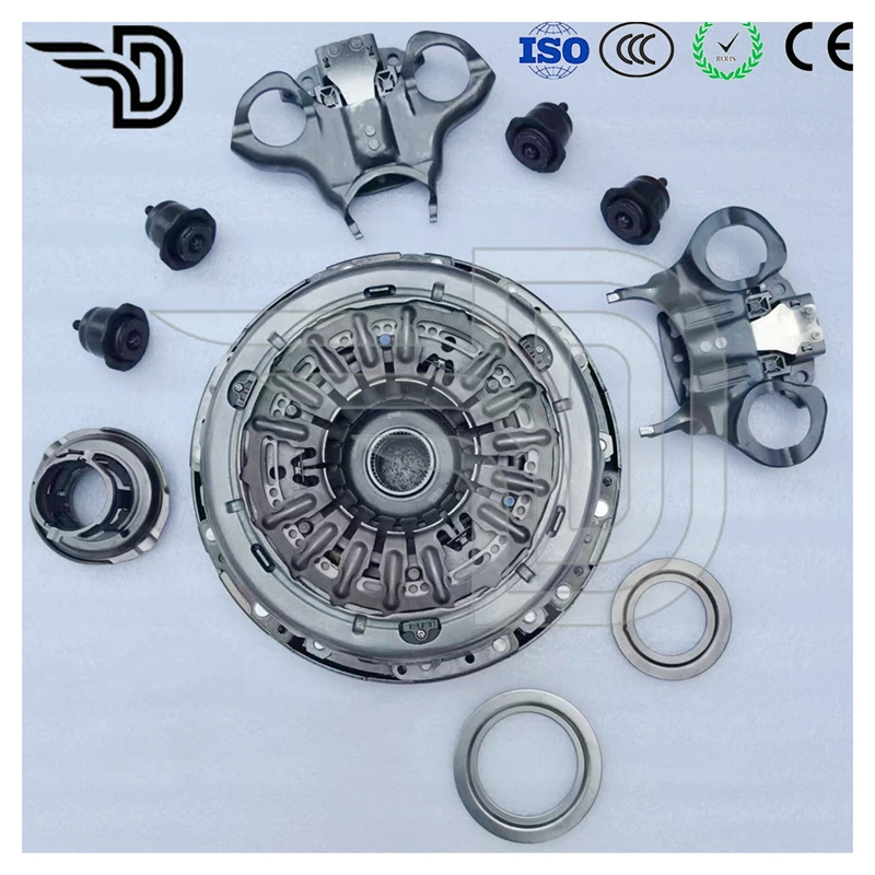 

6DCT250 DPS6 Transmission Clutch Assembly W Shift Fork Bearing 514002110 602000800 For Ford Focus Fiesta EcoSport 602000899