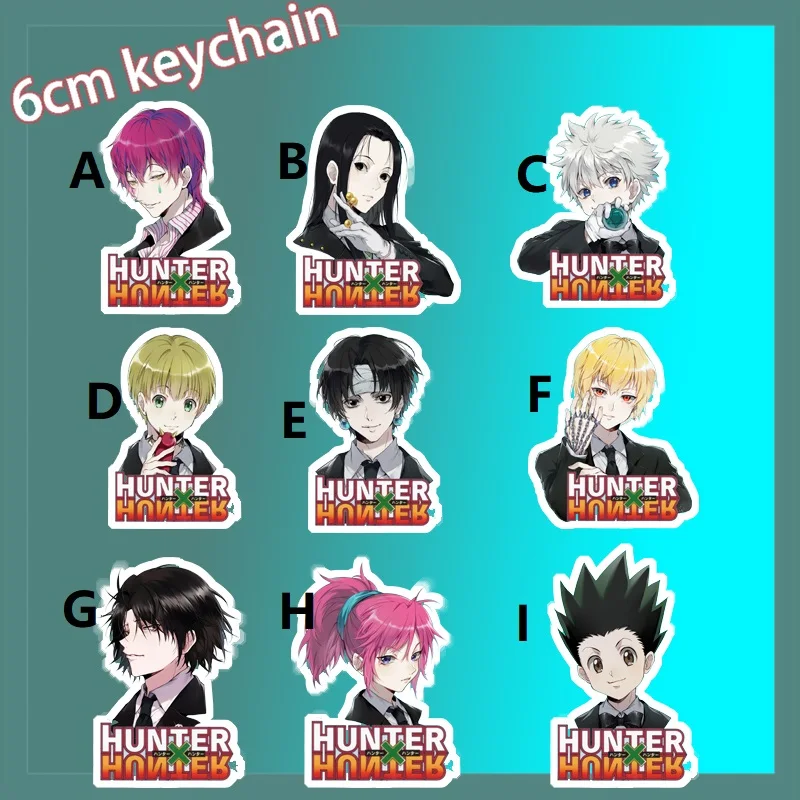 

Акриловый брелок для ключей Hunter X Hunter Morow Hisoka Kurapika Killua аниме