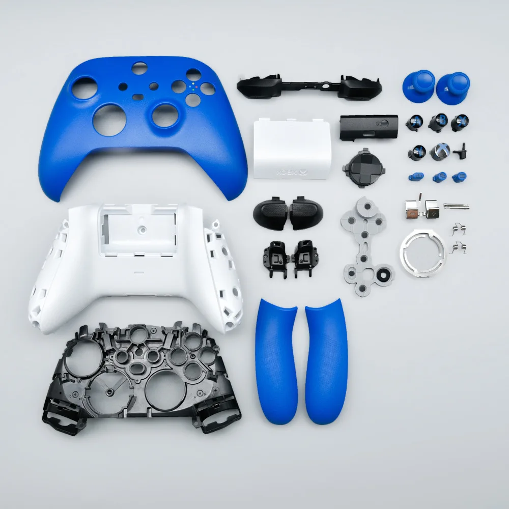 Tanie Seria Xbox S/X Gamepad Shell Jednokolorowy Zestaw Wielokolorowy Naprawa Akcesoria Do Gier Kontroler Do Gier Obudowa Wymienna Ceny Seria Xbox S/X Gamepad Shell Jednokolorowy Zestaw Wielokolorowy Naprawa Akcesoria Do Gier Kontroler Do Gier Obudowa Wymienna