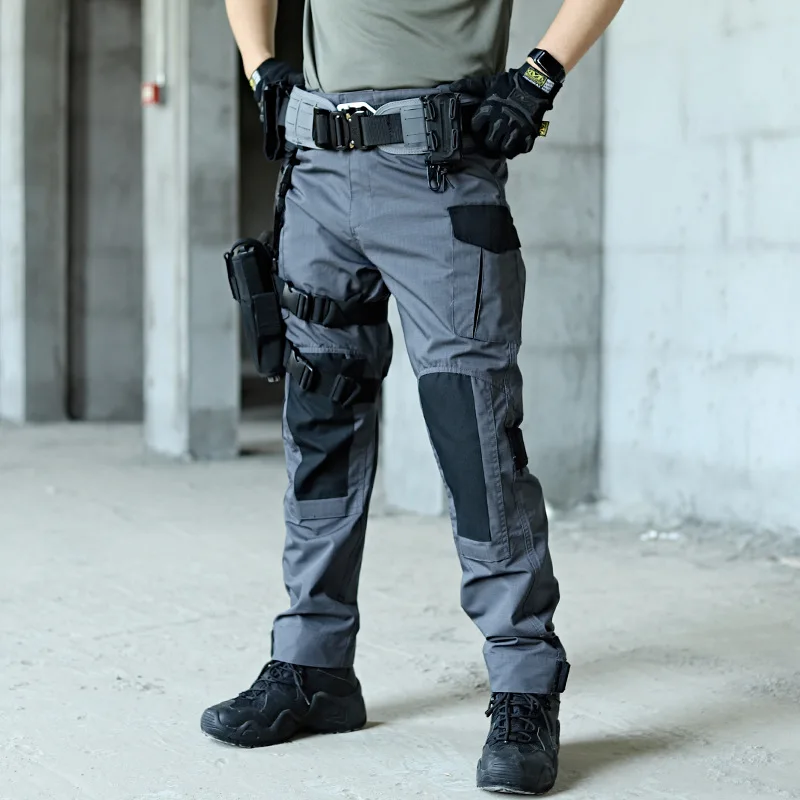 

Военные тактические брюки-карго, мужские армейские тренировочные брюки, многофункциональные водонепроницаемые брюки, мужские походные повседневные брюки