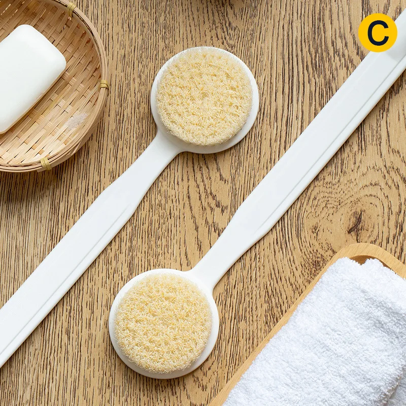 

Щетка для ванны, Чудесная детская губка с длинной ручкой, щетка для ванны из мягкого меха, Японское массажное приспособление для ежедневног...