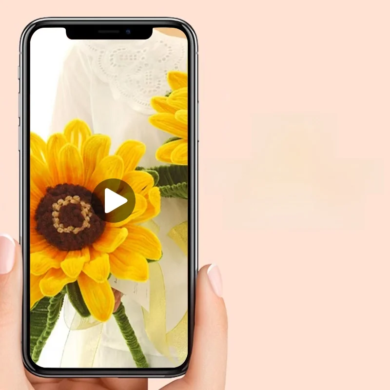 Витая палочка цветок букет ручной работы посылка из материалов сделай сам полный