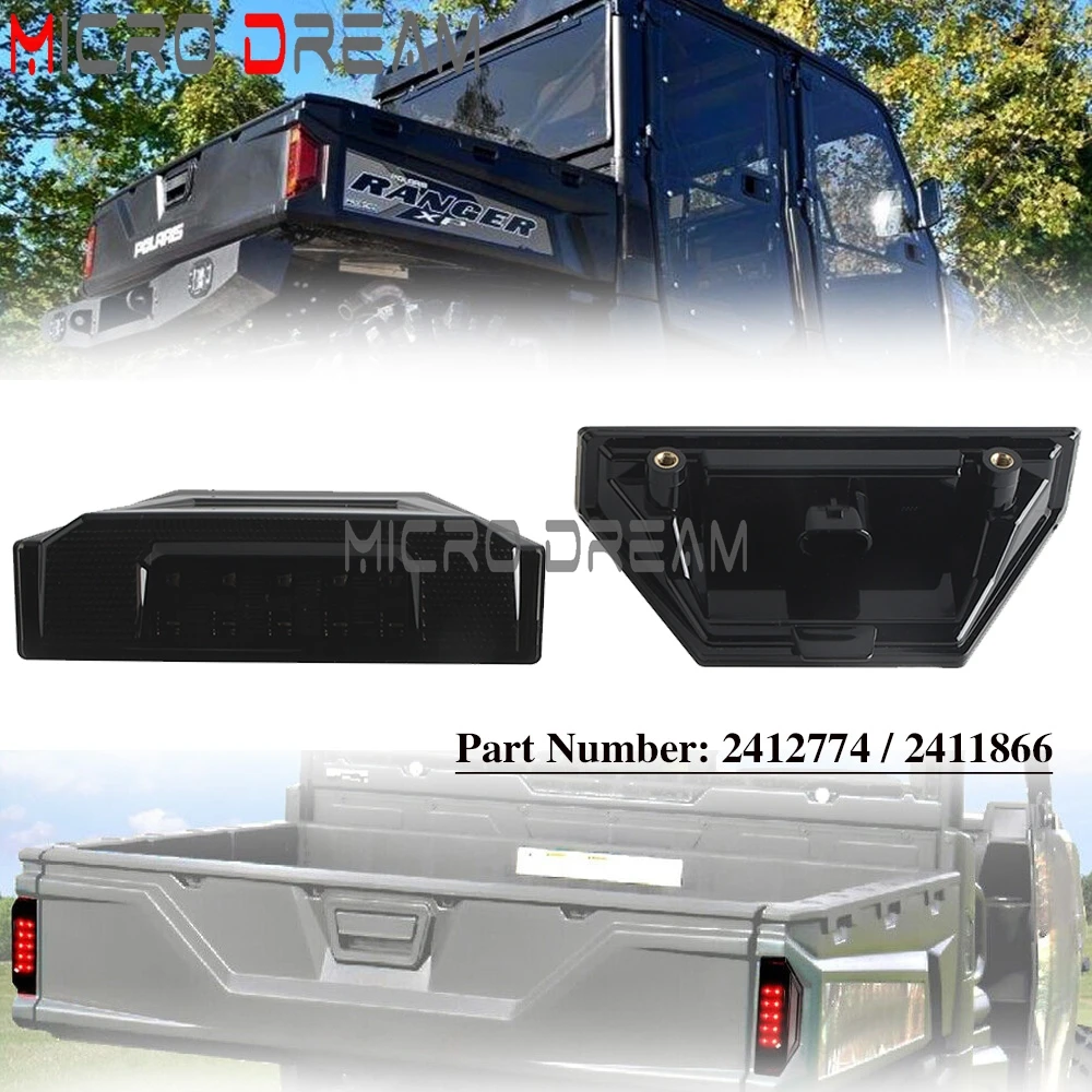 Фото Для Polaris Ranger 570/900/1000/XP 1000 PRO XD CREW General 1000 4P EPS задний фонарь с дымчатыми линзами в сборе # 2412774 №1