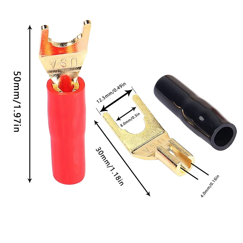 Y-образный разъем для динамика 8 шт
