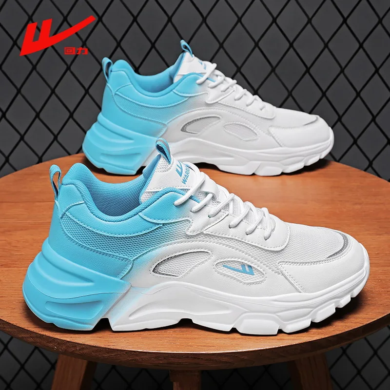 

Warrior 2023 New Summer Men Shoes Couple Style Lightweight Elevated Breathable Sports Shoes Casual Sneaker Running Woman Tennis