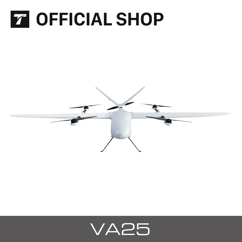 T-DRONES VA25 летательный аппарат с неподвижным крылом VTOL, беспилотный летательный аппарат с долгим сроком службы