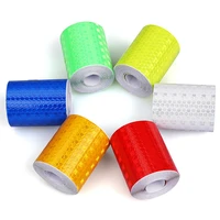car reflective tape sticker safety mark auto motorcycle sticker car self adhesive warning protective strip film stickers 5100cm