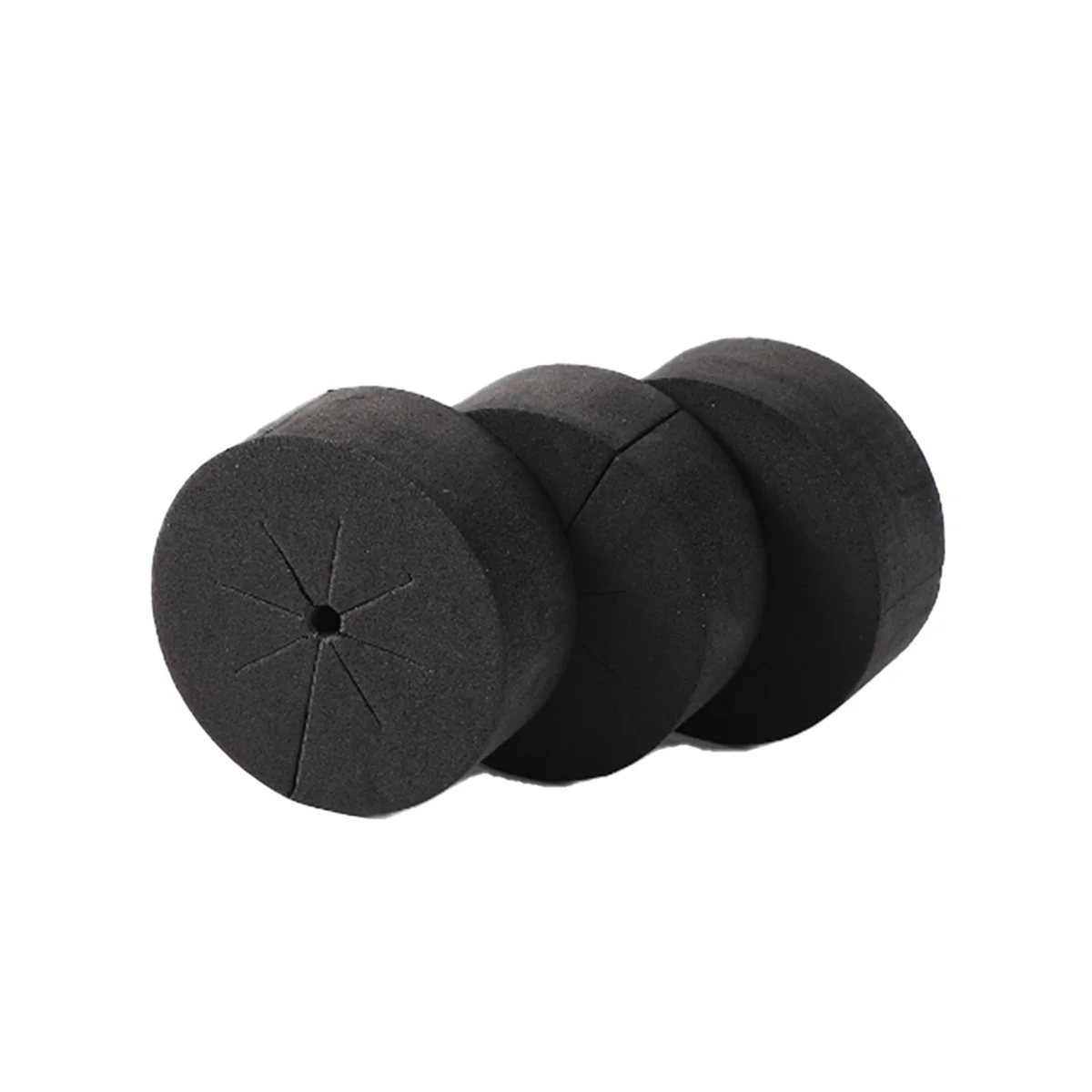 

40Pcs Garden Clone Collars Neoprene Inserts Sponge Block for 2 Inch Net Pots Hydroponics Systems and Cloning Machines