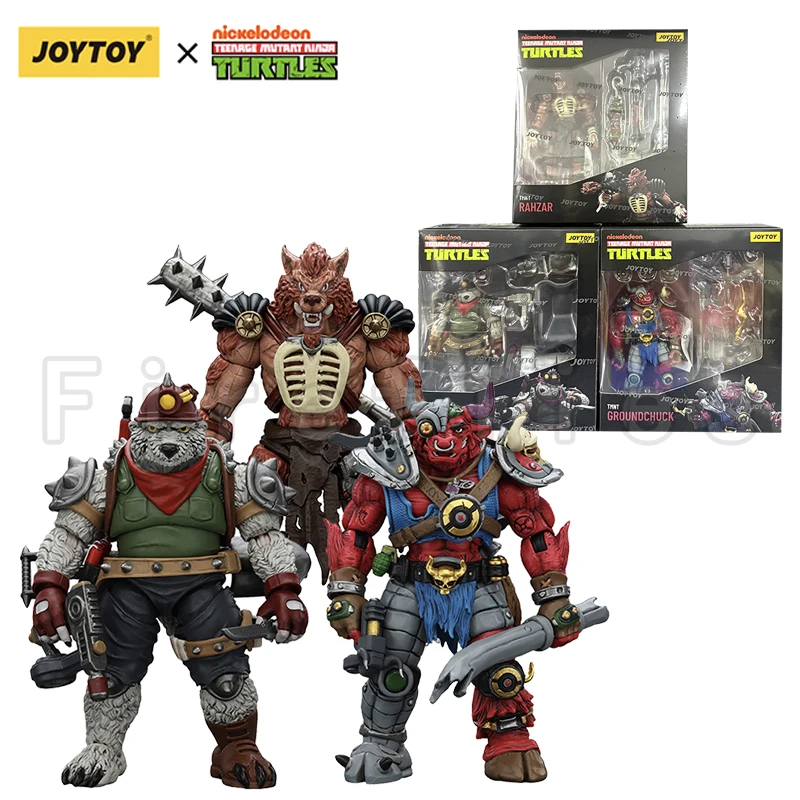 Фото Фигурка JOYTOY 1/18 Черепахи-Dirtbag Groundchuck Rahzar Аниме №5