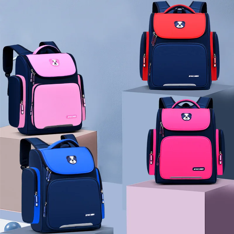 Children's schoolbag primary school students men's and women's Korean version lightweight space backpack new style