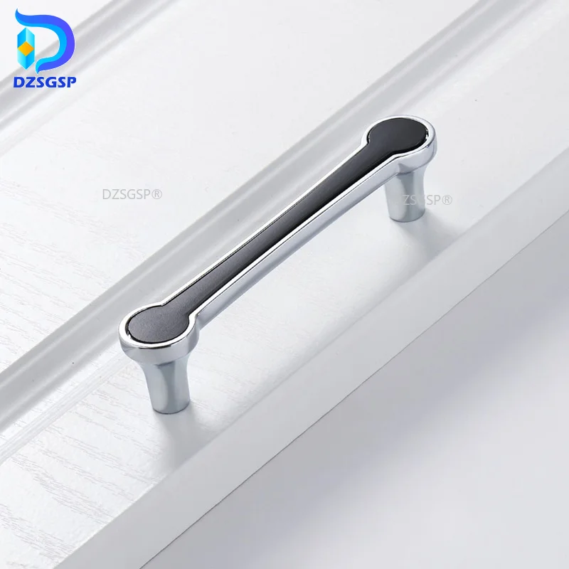 

Modern Simple Zinc Alloy Cabinet Pulls Kitchen Door Drawer Knobs Cupboard Handle for Furniture Hardware Light Luxury Handles