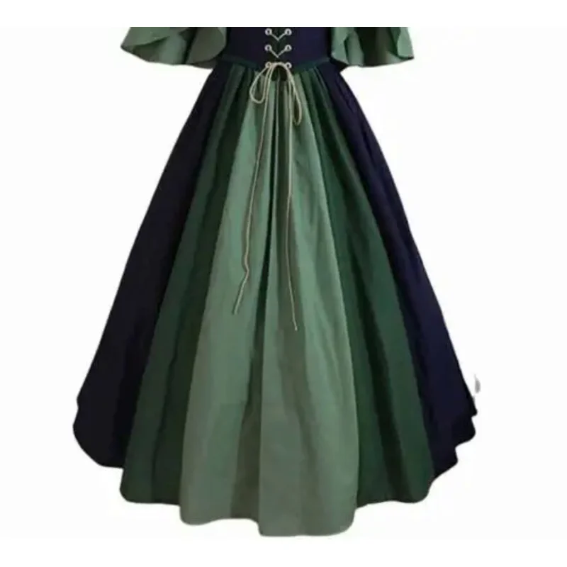 Женское винтажное платье в стиле эпохи средневековой викторианской костюм для