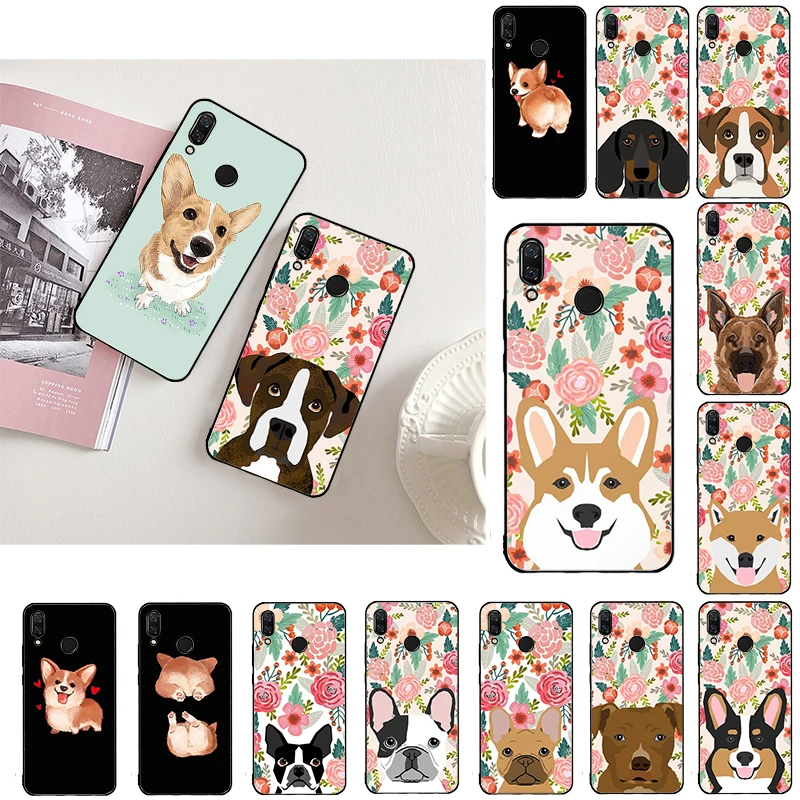 

Dog Dachshund Bulldog Labrador Corgi Phone Case for Xiaomi Redmi Note 11 10 Pro Note 8 Pro 9Pro Note9 9S 10S 9T Redmi 10 9C 9A