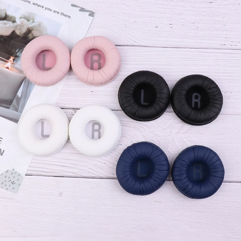 1Pair 70mm Replacement Foam Ear Pads Pillow Cushion Cover For Headphone JBL Tune 600 T450 T450BT T500BT JR300BT Earpads Headset - купить по