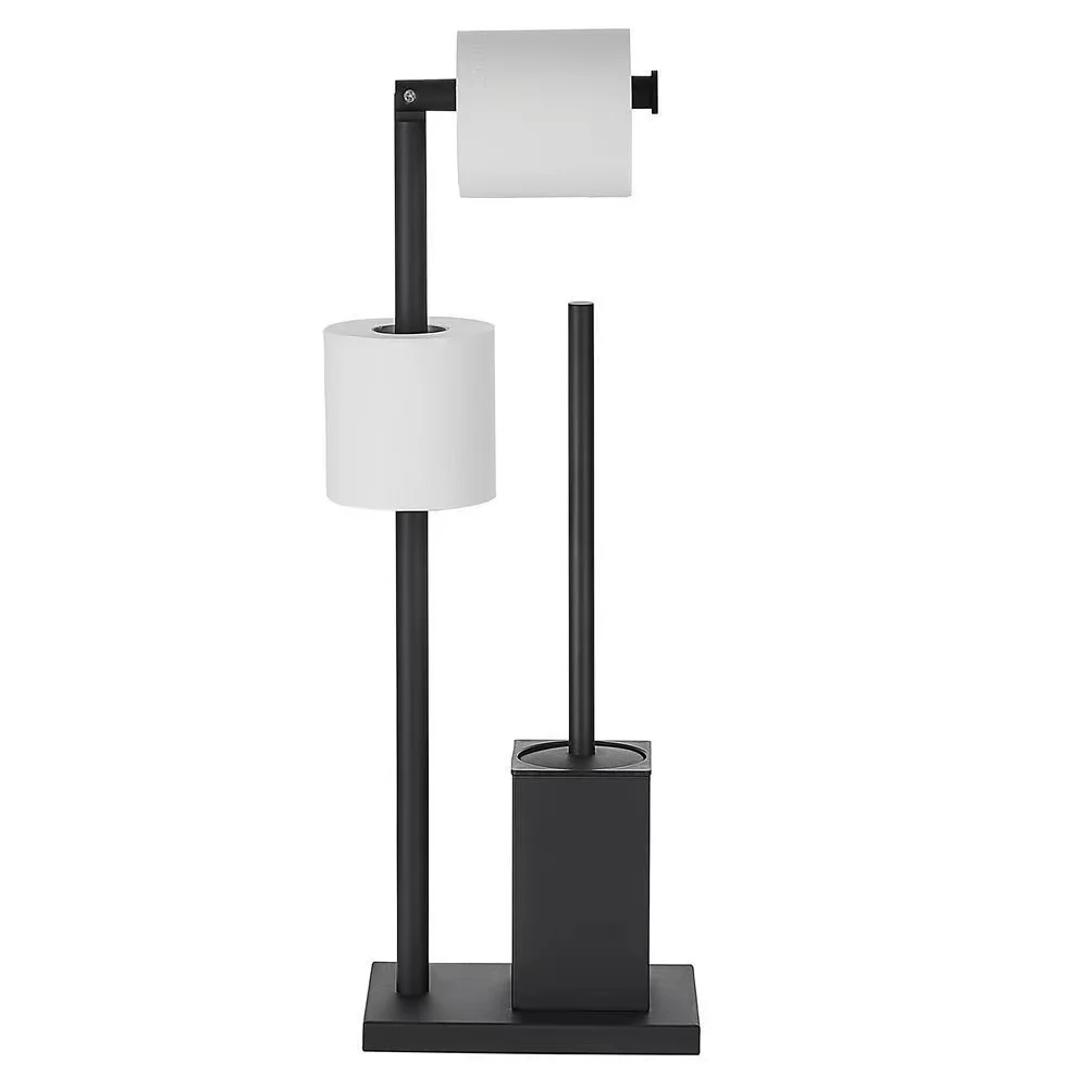 

Металлическая стойка, отдельно стоящая серия, держатель для рулонов бумаги для чистящего инструмента, держатель для туалетной щетки