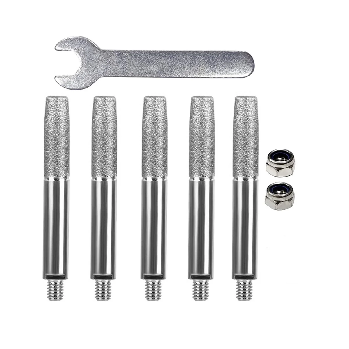 

Chainsaw Sharpener Parts Diamond Coated Cylindrical Burr 5.5Mm Grinding Head