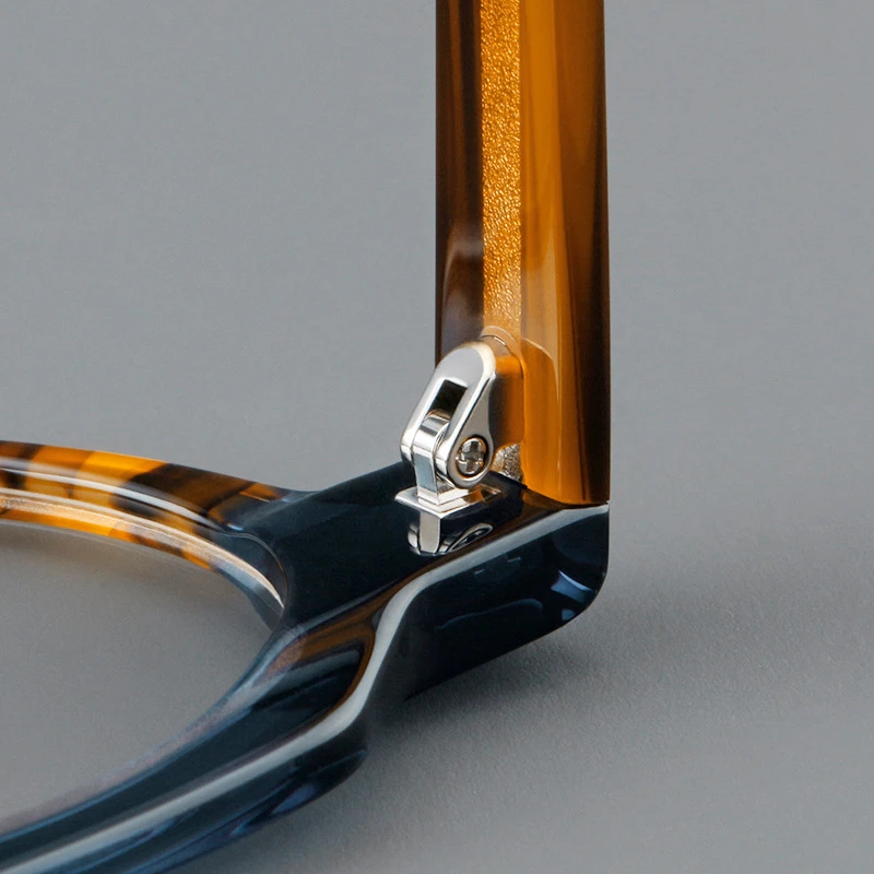 Рама для очков ручной работы из ацетата круглая Женская оправа ретро винтажная