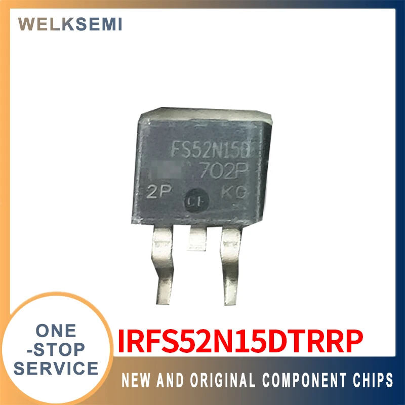 

Транзистор с полевым эффектом IRFS52N15DTRRP D2PAK (MOSFET), абсолютно новый оригинальный Оригинальный стандартный заказ
