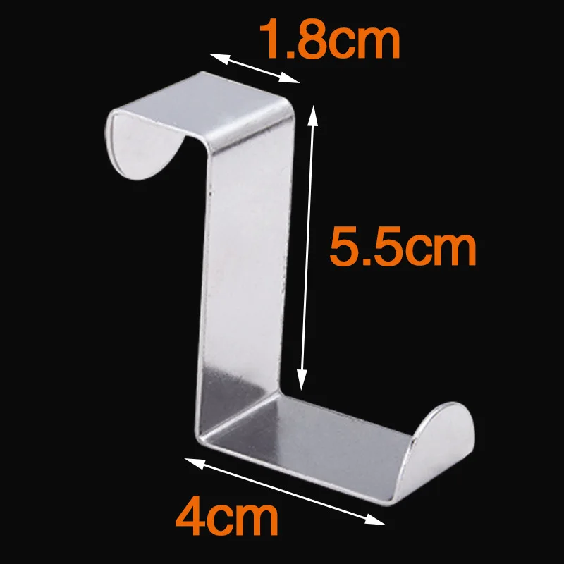 2 шт. дверные Крючки-вешалки из нержавеющей стали