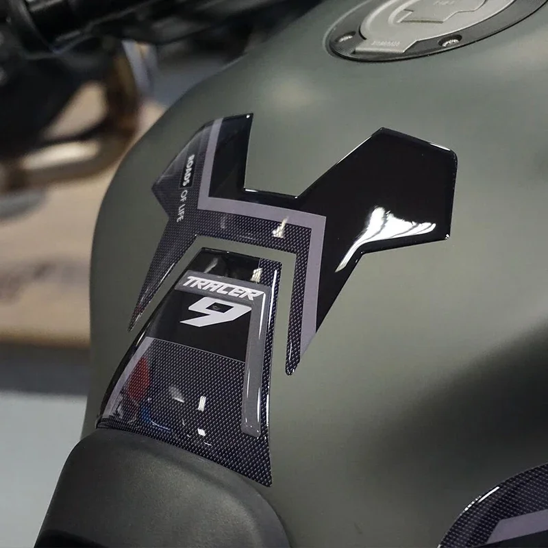 3D гелевая наклейка на бак мотоцикла YAMAHA TRACER 900 GT 2021-1
