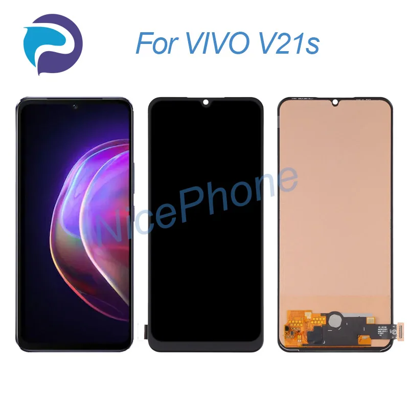 ДЛЯ VIVO V21s LCD дисплей кодирующий преобразователь сенсорного экрана в сборе Замена