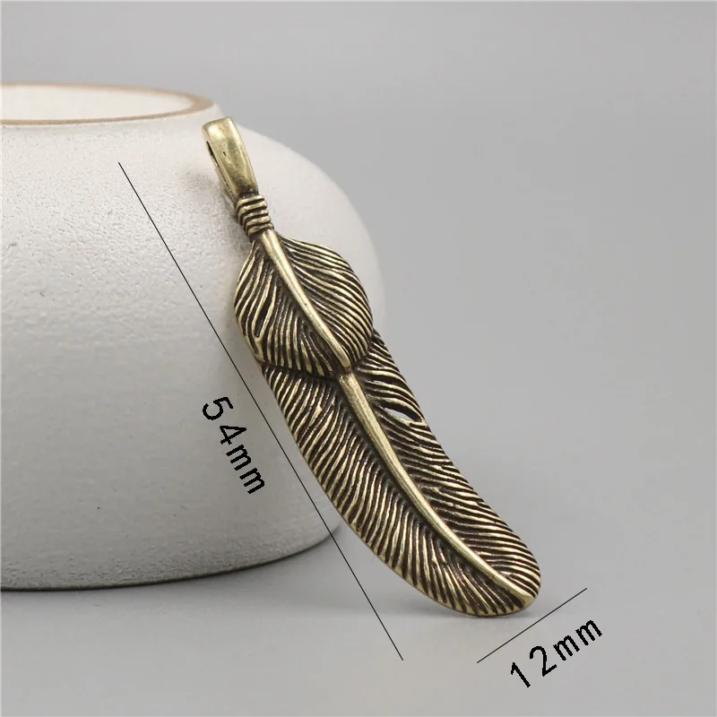 Брелок с перьями модный брелок подвеской в виде пера цепочки для ключей мужчин и