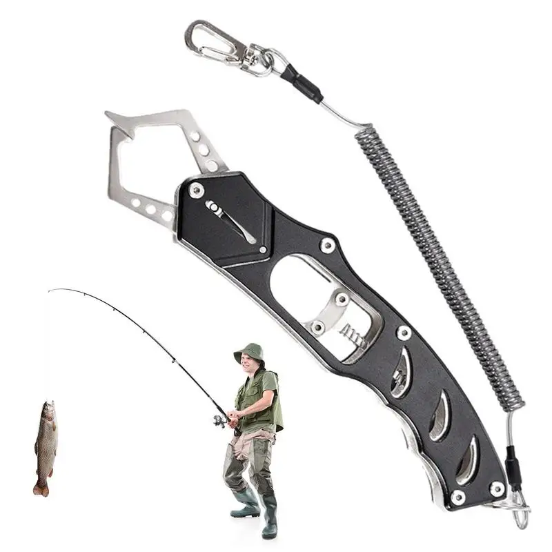 

Рыболовный захват для губ, портативный фотоинструмент, профессиональный рыболовный захват для губ, инструмент для удаления рыболовных крючков из нержавеющей стали