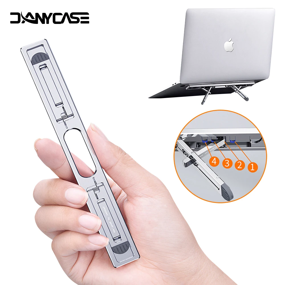 Вертикальная алюминиевая подставка для ноутбука MacBook Air Pro регулируемый
