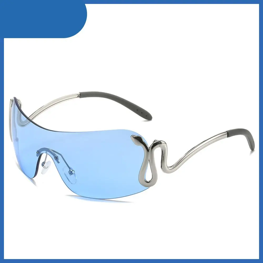 

Sun Glasses Frameless Sunshade Shades Unique Gradient Punk Goggles Sunglasses Eyewear Oculos De Sol One Piece Sunglasses Uv400