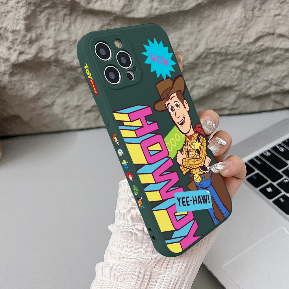 Фото Чехол для телефона Samsung Galaxy A57 A56 A55 A54 A53 A52 A36 A33 A26 A23 A17 A16 A07 A06 4G 5G с мультяшными персонажами Вуди и Базз, мягкий чехол из ТПУ №3