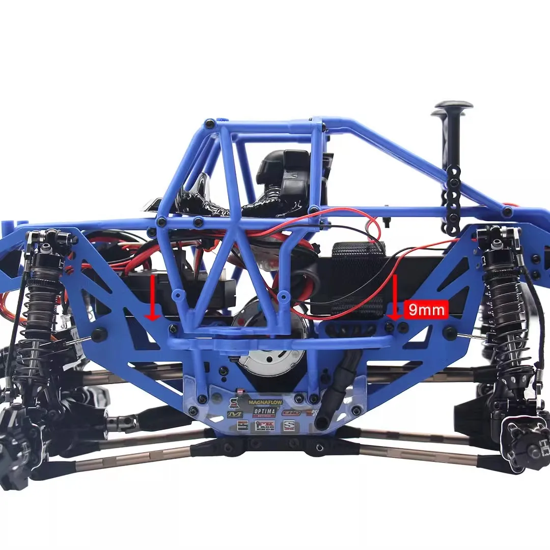 Сменный ресивер для батареи из алюминиевого сплава HR Losi 1:18 Mini LMT 4WD нижний центр