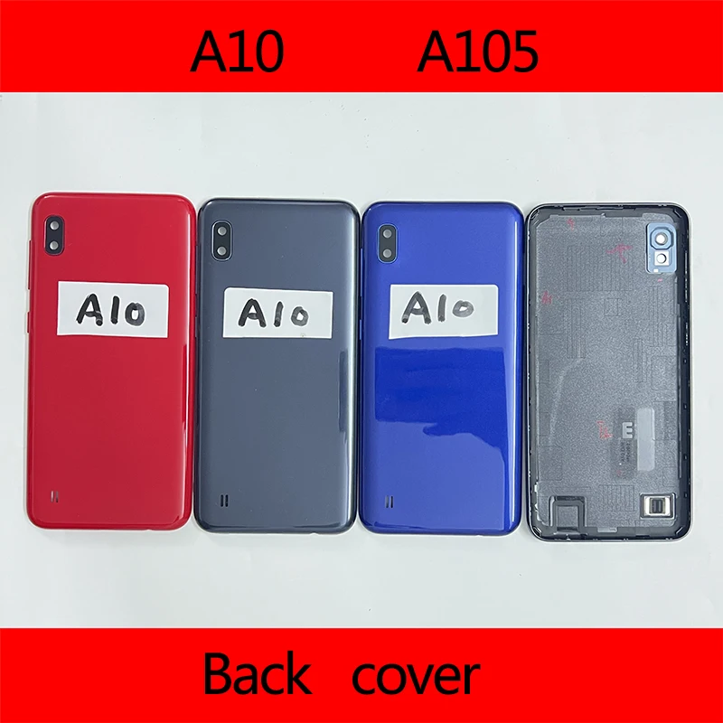 10 шт. оригинальная задняя крышка A10 для Samsung Galaxy A10 A105 корпус Батарейная панель Корпус Крышка корпуса настоящая Дверь Боковая кнопка + логотип 10 шт. оригинальная задняя крышка A10 для Samsung Galaxy A10 A105 корпус Батарейная панель Корпус Крышка корпуса настоящая Дверь Боковая кнопка + логотип