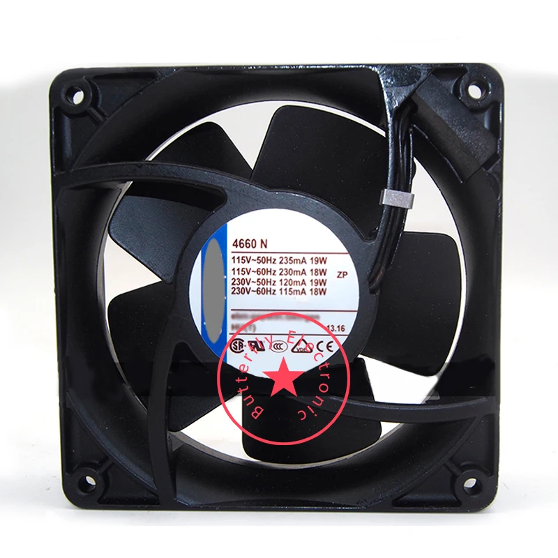 BRAND NEW 4660N AC 115V/230V 19W/18W ORIGINAL GERMANY COOLING FAN COOLER