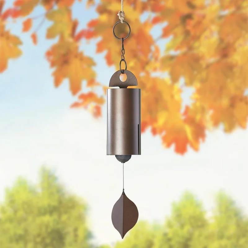 

Vintage Heroic Windbell Metal Wind Chimes Deep Resonance Serenity Bell for Outdoor Home Garden Courtyard Room Hanging Decor