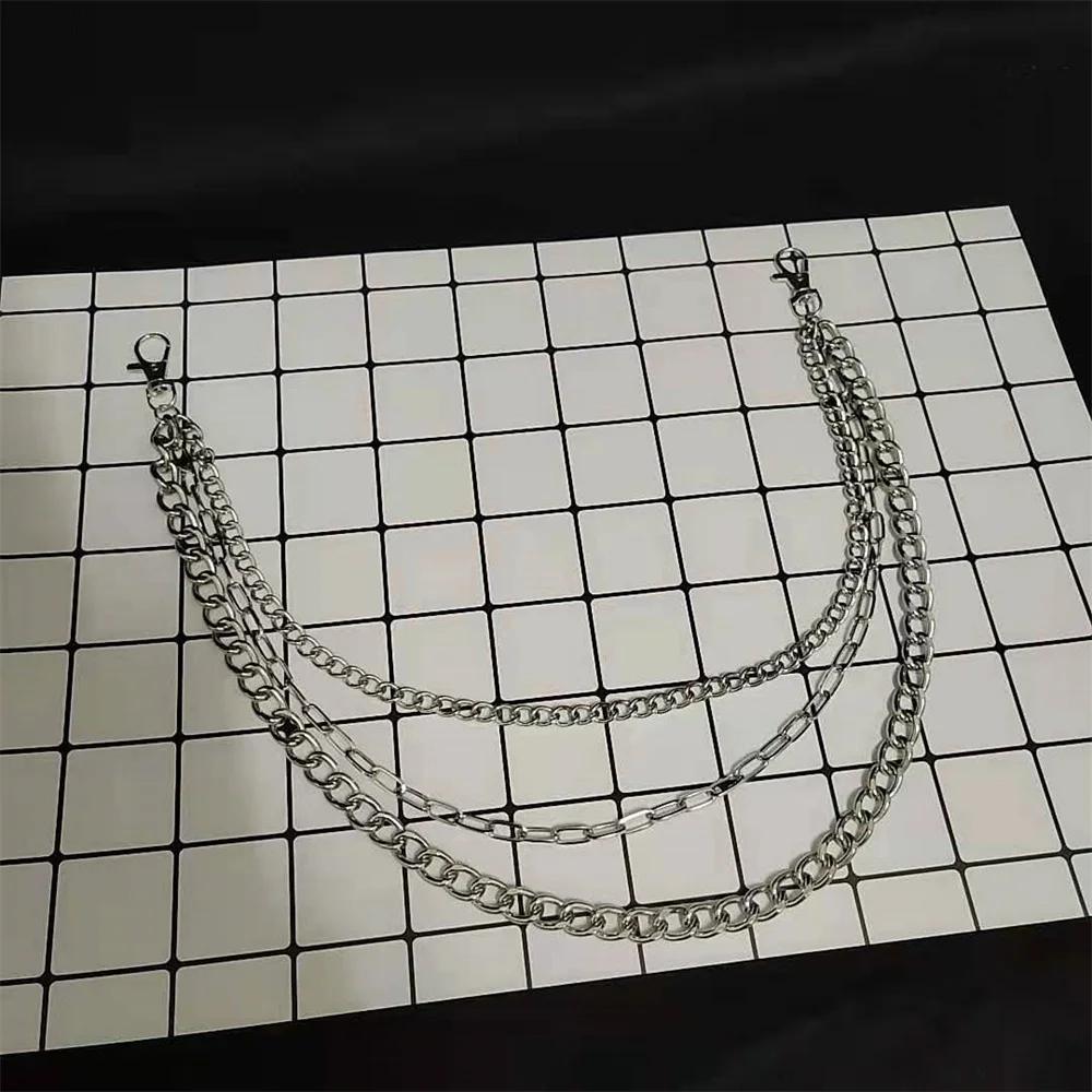 

Personalized Hip Hop Pants chain punk style multi-layer waist chain network red tide people pants chain accessories women's gift