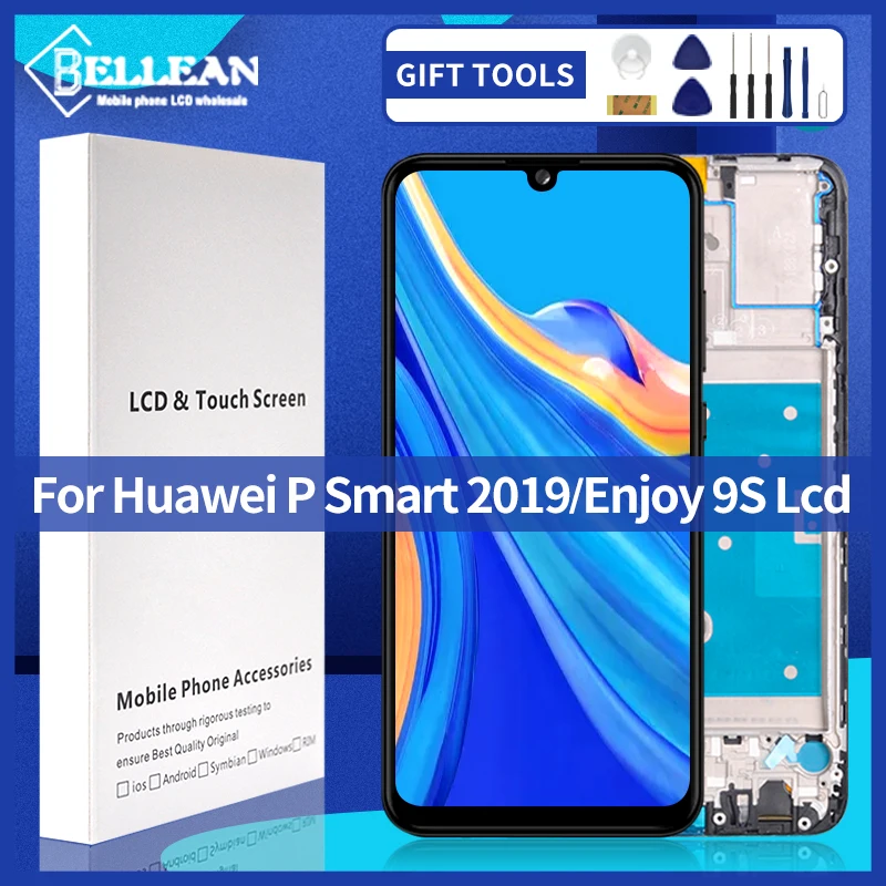 

Catteny 6,2 дюйма Enjoy 9S дисплей для Huawei P Smart 2019 ЖК-дисплей с сенсорным экраном дигитайзер сборка бесплатная доставка