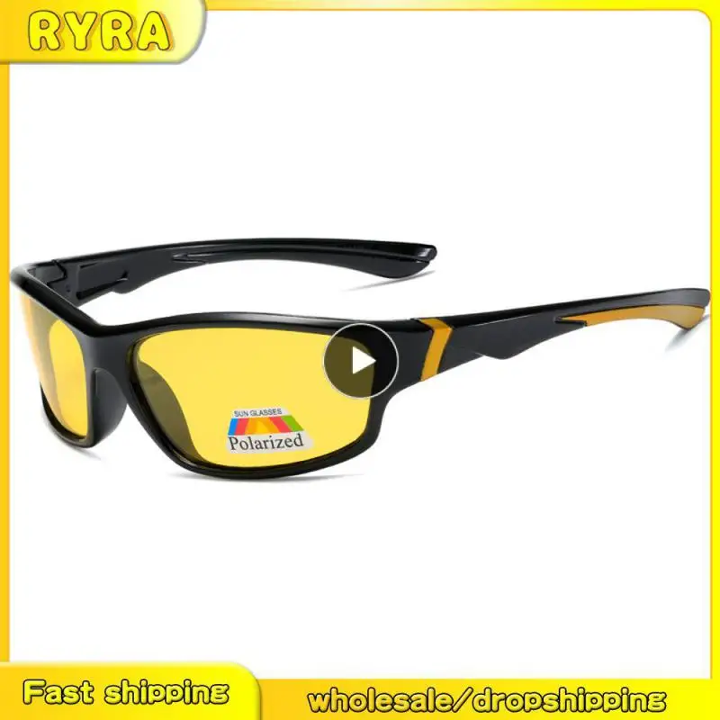 

Driving Glasses Pc Uv Protection Eyewear Goggles Car Interior Accessories Sunglasses Anti-glare Vision Polarized Lenses