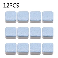 12pcs washing machine cleaning effervescent tablets washer cleaner deep descale efficient deodorant cleaning descaling detergent
