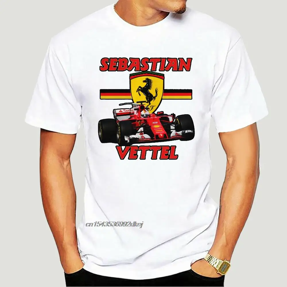 

Funny T Shirt Sebastian Vettel Tshirt Men Tee 4544A