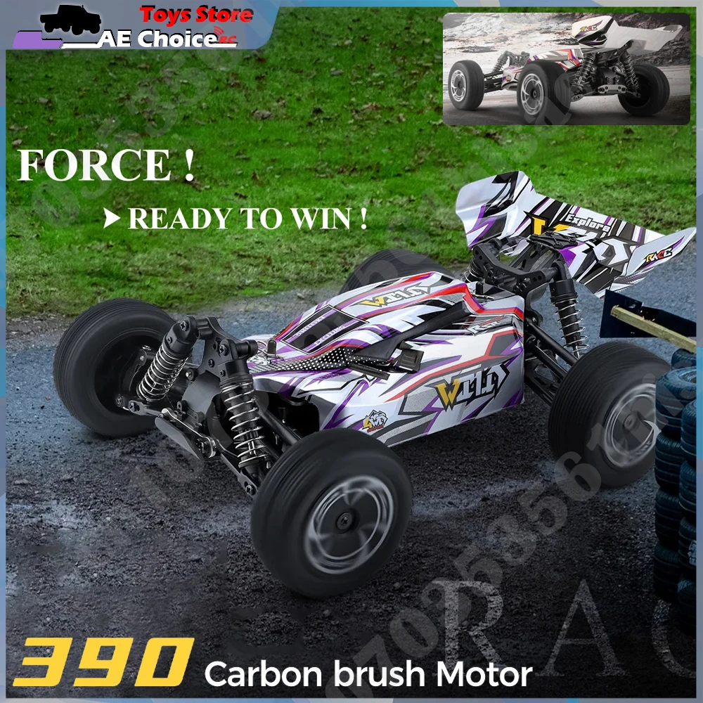 WLtoys RC Racing Drift Car масштаб 1/14 электромобиль 4WD с двигателем 390 2