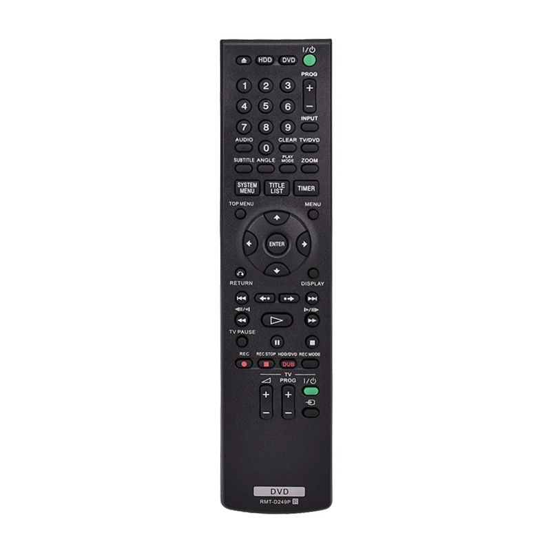 

Household DVD Player Remote Control RMT-D249P Supply Compatible with RDR-HX780 RDR-HX980 RDR-HX1080 Vedio Supplies