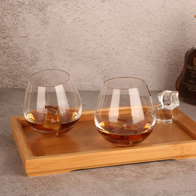 Фото Стакан для виски Scotch Single Malt Whisky Singleton в форме капли/яйца, устойчивый, для ликера, виски, вина, для бара, дропшиппинг №2