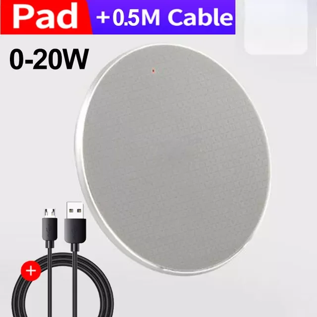 

NEW2023 30W Wireless Charger 13 12 11 Xs Max X XR 8 Plus Fast Charging Pad for Ulefone Note 9 Note 8 S10 Plus