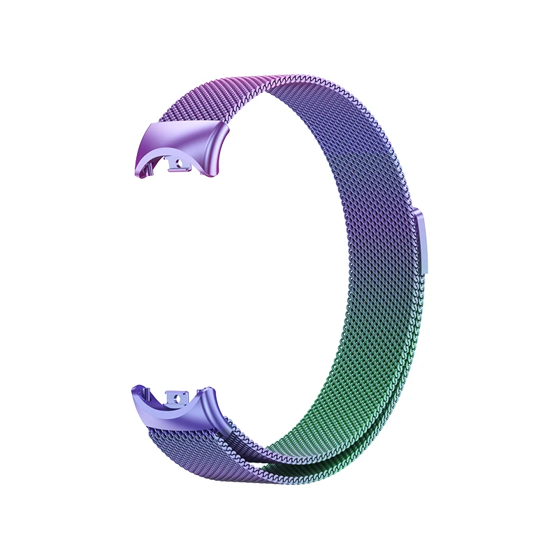 Milanese Loop Strap For Xiaomi Mi Band 8 Strap Miband 8 NFC Bracelet metal magnetic belt correa mi band 8 wristband accessories